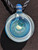 shiny vortex - Boro Glass opal vortex pendant