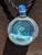 shiny vortex - Boro Glass opal vortex pendant