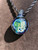 Tunnel Visions - Boro Glass Mushroom Fumed Pendant