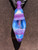 fire bliss - Boro glass opal geode pendant 