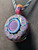 reflection pond - Boro Glass fumed pendant 