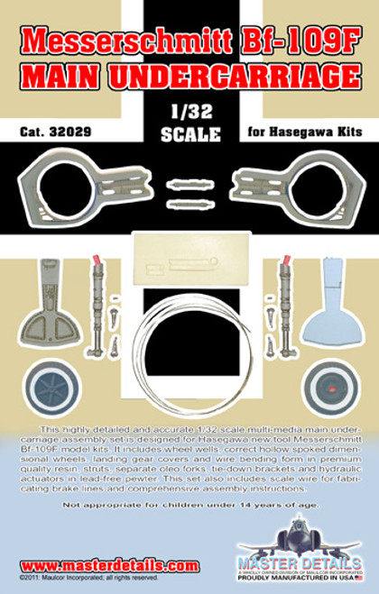 32029 - Messerschmitt Bf-109F Main Undercarriage