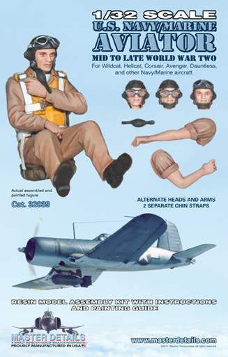 32039 - 1/32 U.S. Navy/Marine Aviator Mid-Late WW2 - Master Details