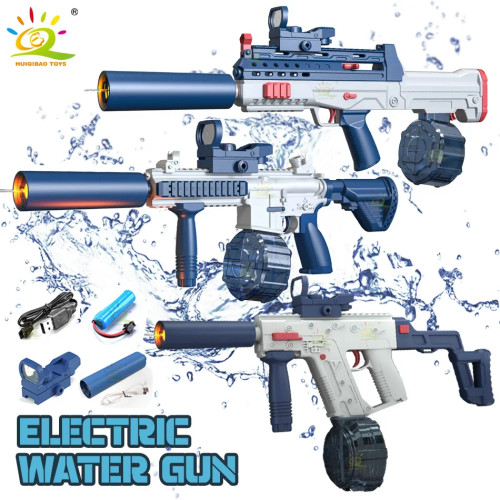 HUIQIBAO M416 Vector QBZ95 Electric Water Gun Firing Light Summer
