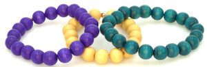 Wood Bead Bracelets