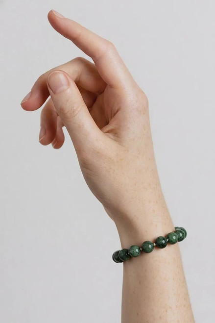10 mm Kambaba Jasper Gemstone Bracelet