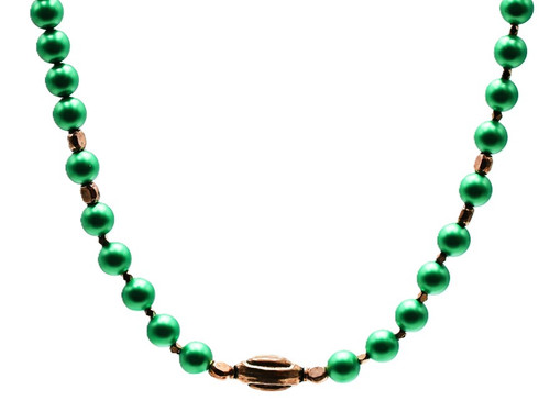 Women's Swarovski Green Crystal Pearl Necklace