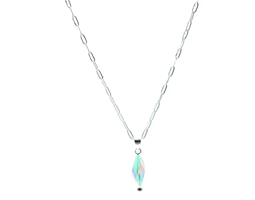 Women's Swarovski Clear Pendant Necklace