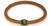 Men's 5 mm Hazelnut Round Leather Cord Bracelet