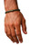 Men's 5 mm Army Green Round Leather Cord Bracelet