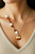 Italian Onyx Gemstone Statement Necklace