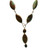 Red Creek Jasper/Green Opal/Sunset Mookaite Gemstone Statement Necklace