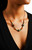 Chrysocola/Jasper/Green Agate Gemstone Statement Necklace