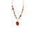 Red Creek Jasper Gemstone Statement Necklace