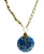 Women's Blue Magnesite/Ethiopian Washed Bead Statement Necklace