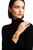 Women's 10 mm "Old Yellow" Flat Leather Bracelet
