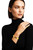 Women's 10 mm "Old Yellow" Flat Leather Bracelet