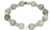 Women's 10 mm Light Gray Gemstone Stretch Bracelet