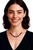 Women's Deep Purple Jade Gemstone Necklace