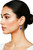 Women's 10 mm Majestic Blue Faceted Round Crystal Dangle Earrings