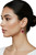 Women's 14 mm Amethyst Twist Crystal Dangle Earrings