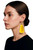 Women's Yellow Silk Tassel Earrings