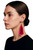 Women's Medium Hot Pink Silk Tassel Earrings