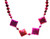 Women's Magenta Jade & Fuchsia Agate Gemstone Necklace