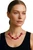 Women's Magenta Jade & Fuchsia Agate Gemstone Necklace