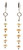 Women's Fresh Water Cultured Pearl Gemstone Earrings