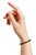 Women's Mocha Brown Crystal Bracelet