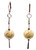 Women's Verdite & Green Opal Dangle Gemstone Earrings