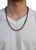 Men's 20 - Inch Aqua Nueva Gemstone Necklace