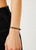 Women's 6 mm Dark Brown Agate Gemstone Bracelet
