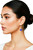 Women's 14 mm Purple Round Crystal Dangle Earrings