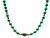Women's Swarovski Green Crystal Pearl Necklace