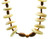 Women's Natural Bone - Italian Onyx Statement Necklace