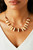 Women's Natural Bone - Italian Onyx Statement Necklace