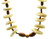 Women's Natural Bone - Italian Onyx Statement Necklace