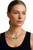 Women's Swarovski Lavender & Green Crystal Pearl Necklace
