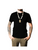 Men’s 29 Inch Picture Jasper & Italian Onyx Necklace