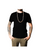 Men’s 26 Inch Multicolor Dendrite Agate Bead Necklace