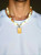 Men’s 28 Inch Picture Jasper & Onyx Gemstone Necklace