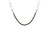 Women's Brown Crystal Pearl Necklace