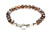 Women’s Greige Aurora Borealis Crystal Bracelet
