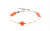 Women's Pink Crystal Pearl Bracelet