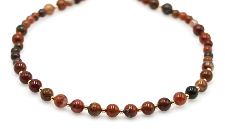 Men's 20 - Inch Aqua Nueva Gemstone Necklace