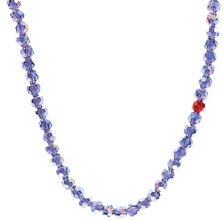 Women’s Amethyst ‘AB’ Crystal Necklace