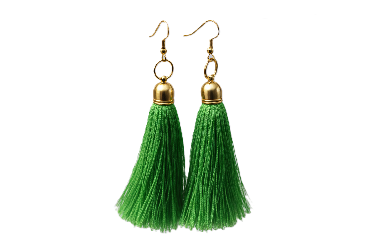 Silk Tassel Earrings