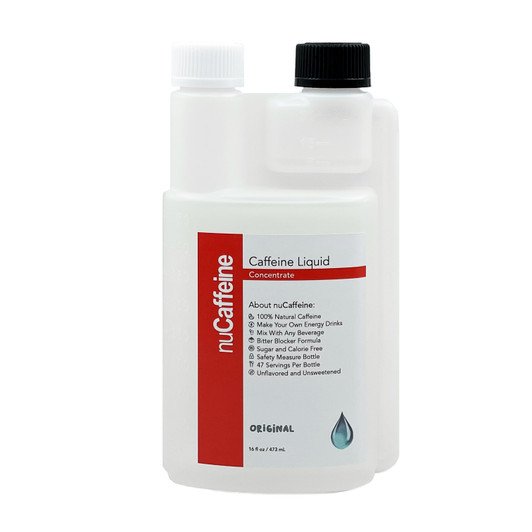 nuCaffeine – Caffeine Liquid 16 oz to  Make Your own Energy Drinks Original